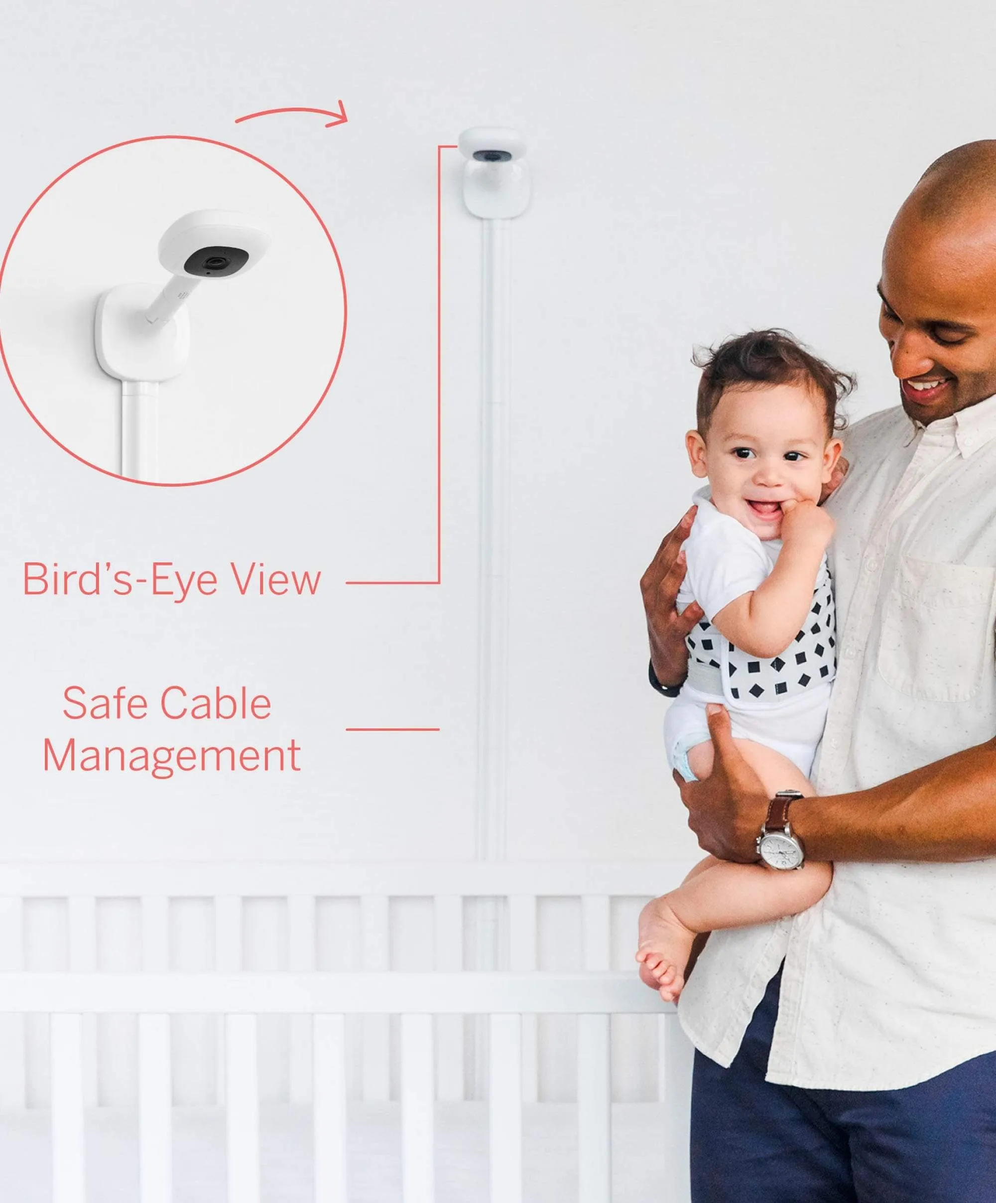 Nanit Pro Baby Monitor Complete Bundle - White