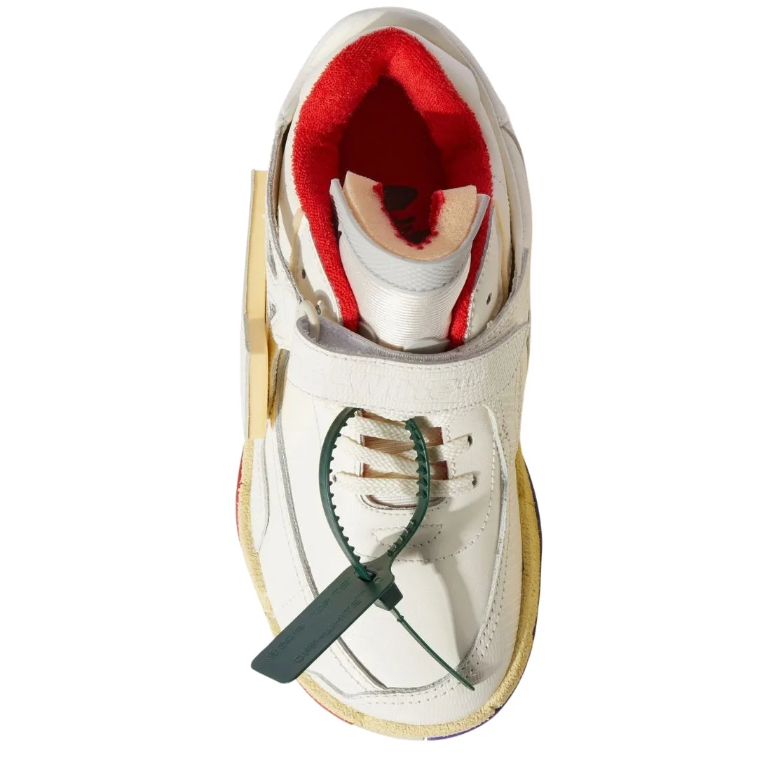 Off-White Low Top Puzzle Couture White Sneakers