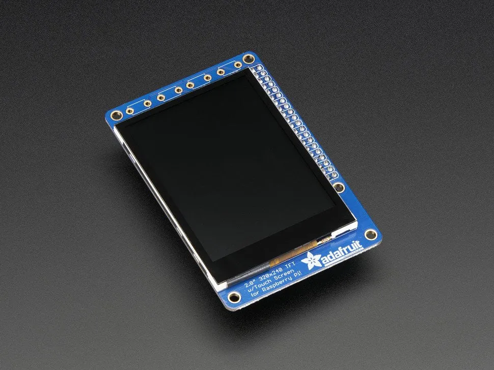 PiTFT Plus 320x240 2.8" TFT   Capacitive Touchscreen Mini Kit -Pi 3, Pi 2 and Model A  / B 