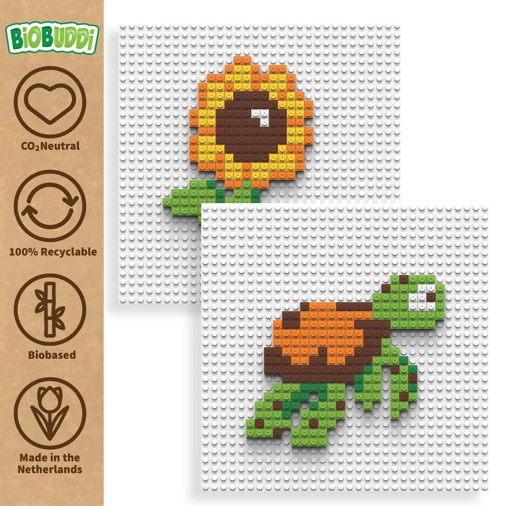 Pixel & Create Flower and Turtle