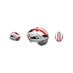 Rudy Project Boost 01 White / Red Helmet with Visor