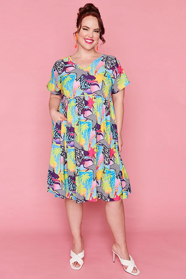 Savannah Kenzie Retro Dress