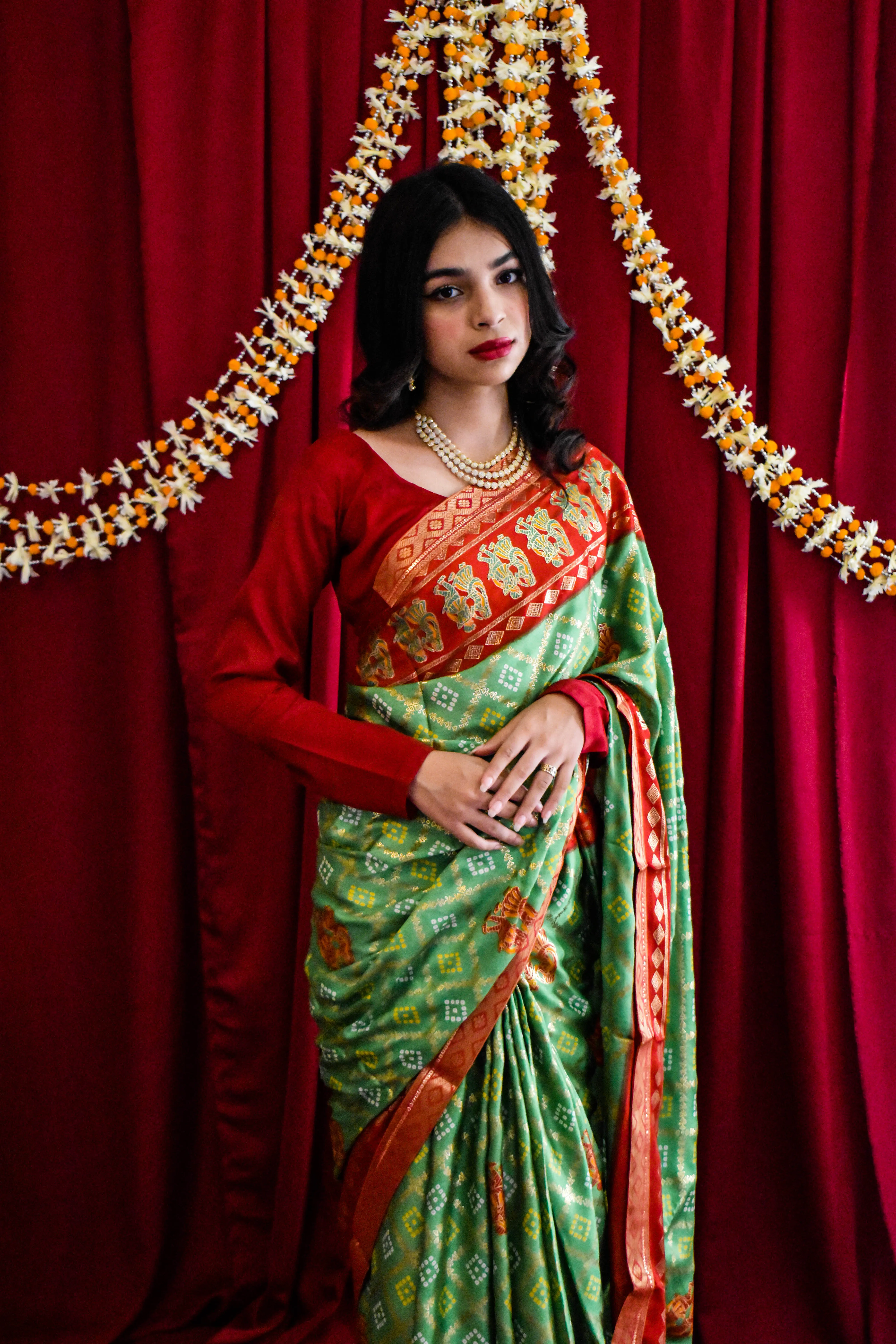 Shehnai Chunri Silks: Shabnam