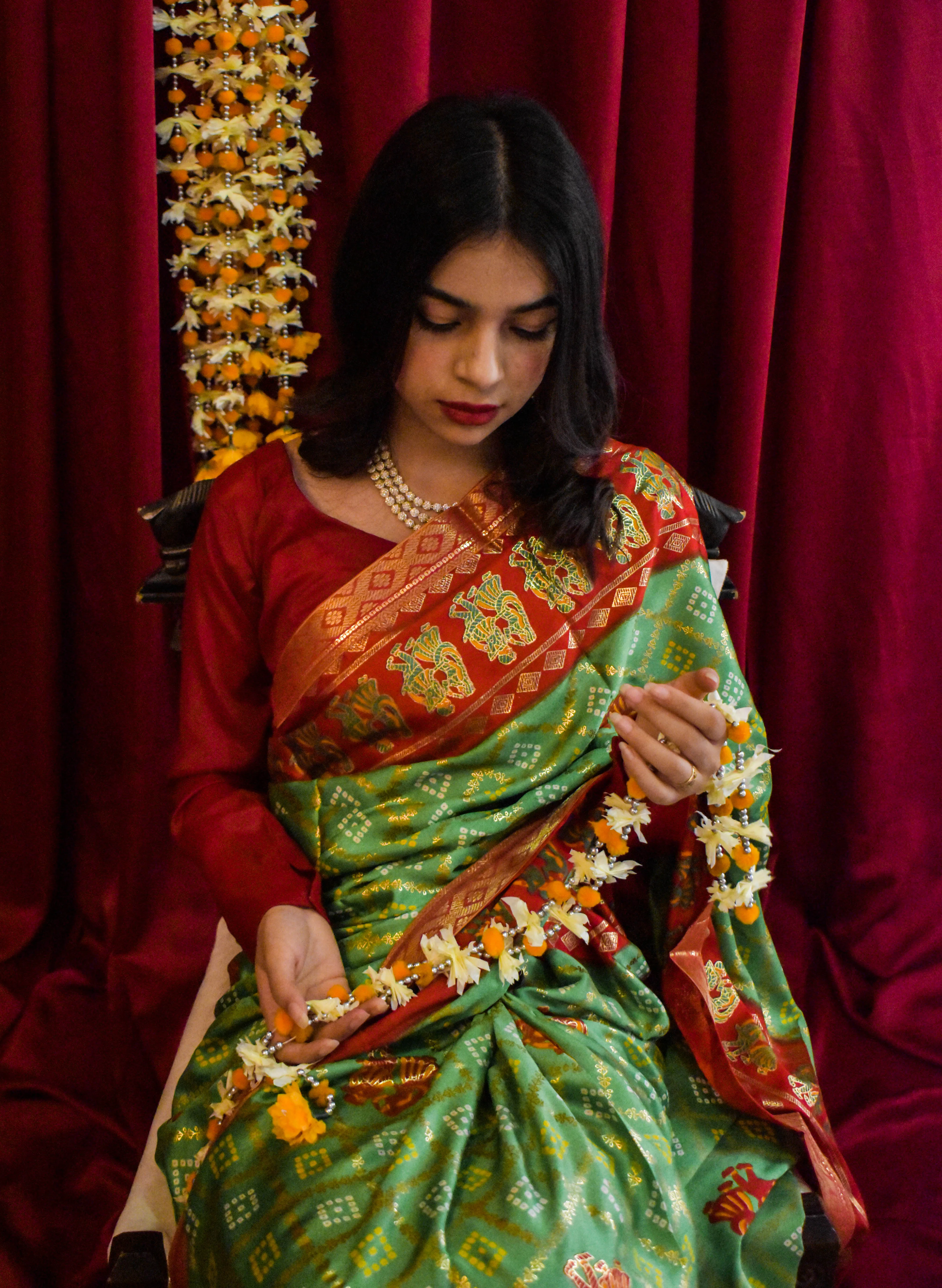 Shehnai Chunri Silks: Shabnam