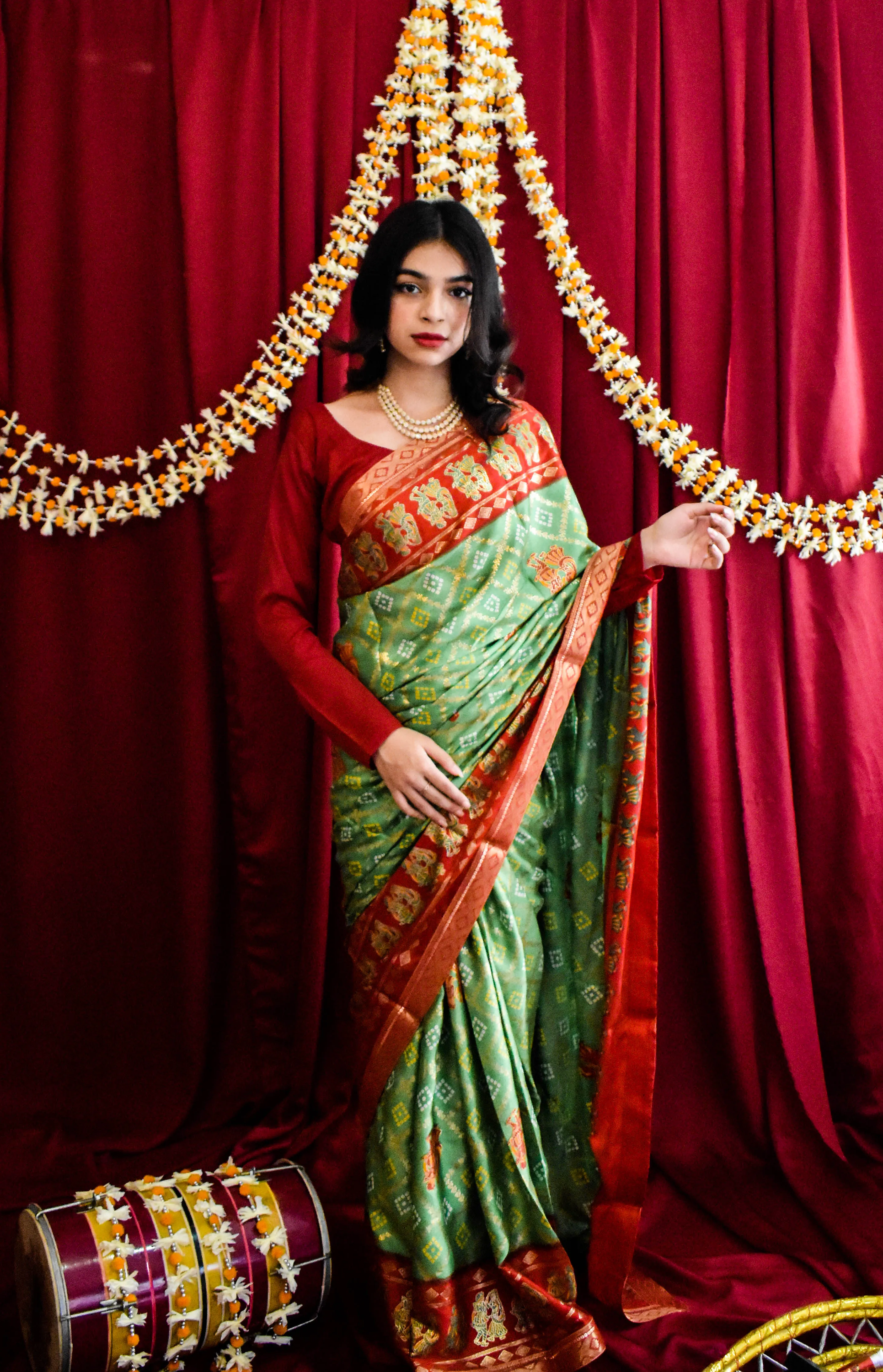 Shehnai Chunri Silks: Shabnam