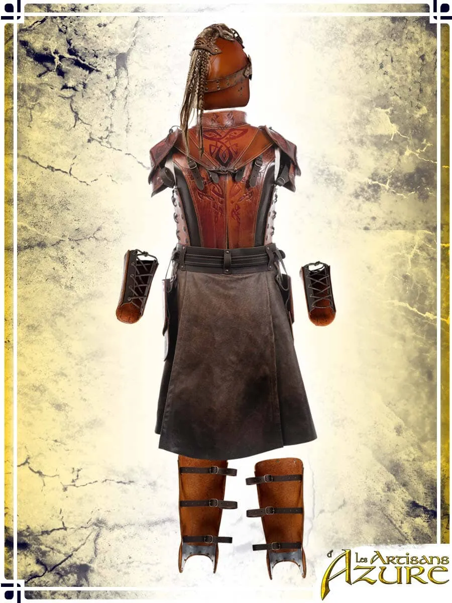 Shieldmaiden Full Armor Set - Epic/Amber