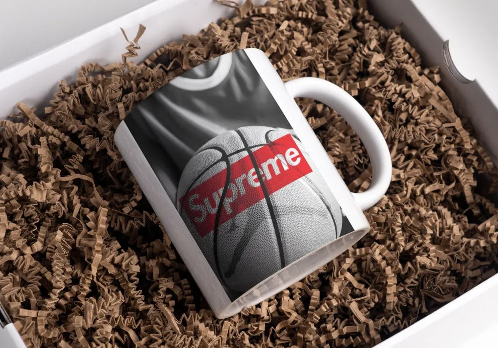 Supreme Basketball Poster INSTANT DOWNLOAD Art Prints, Hypebeast, Streetwear Art, Pop Culture Wall Art, Sporty Print, Designer Prints, Athlete Poster