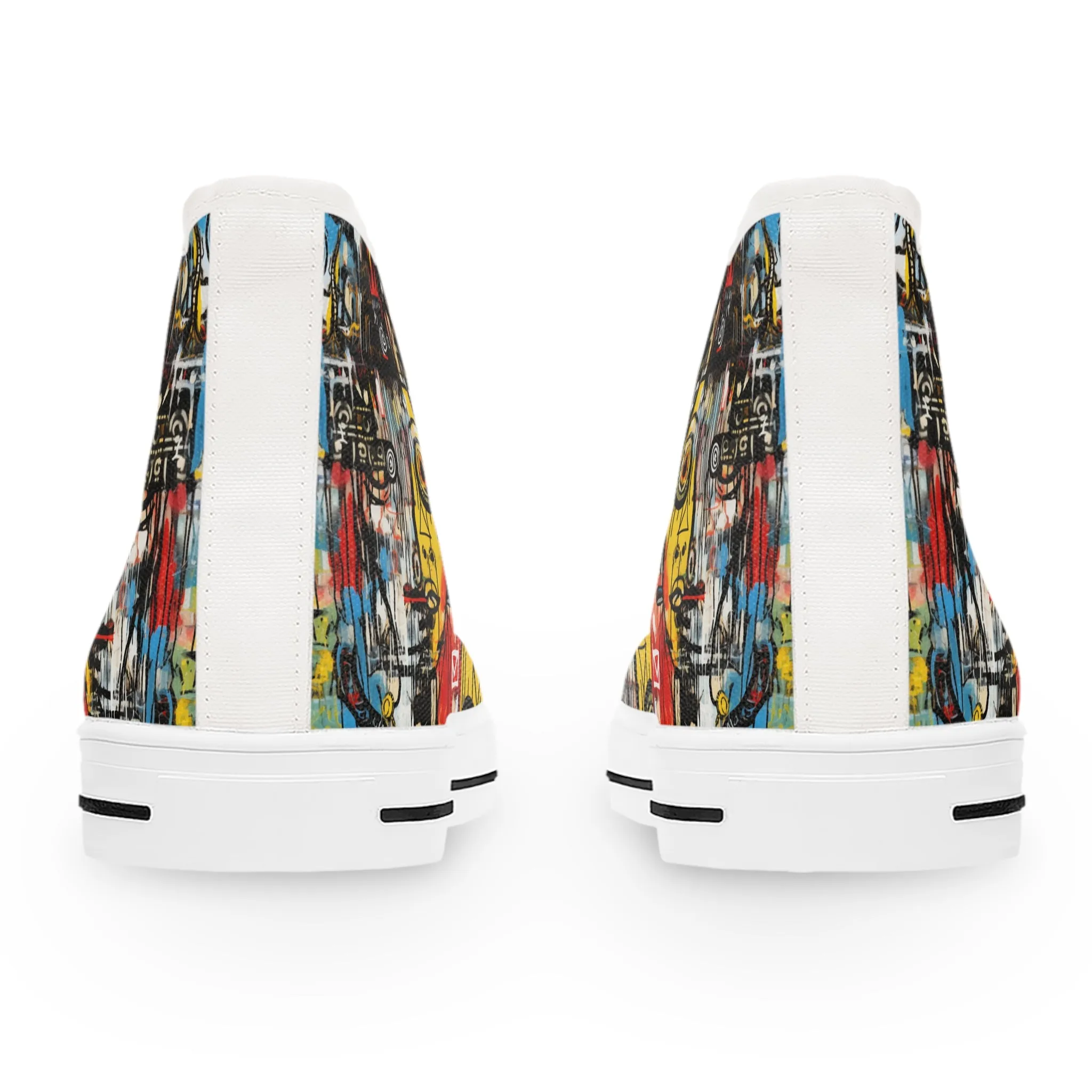 Urban Vibes - Women's High-Top Sneakers