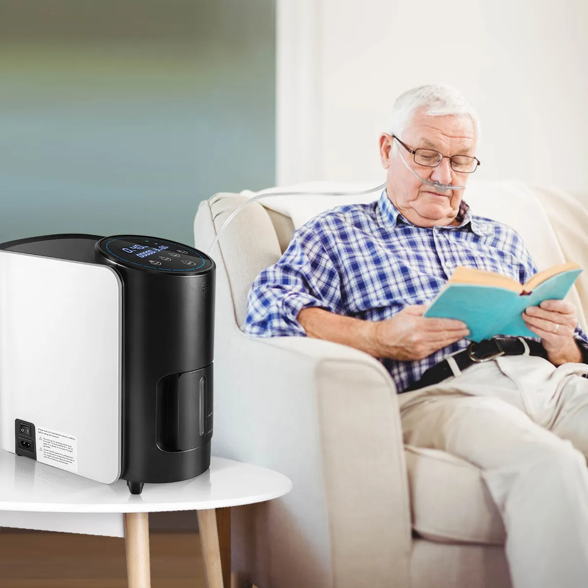 Vandelay Home-Use Oxygen Concentrator (1-7LPM)