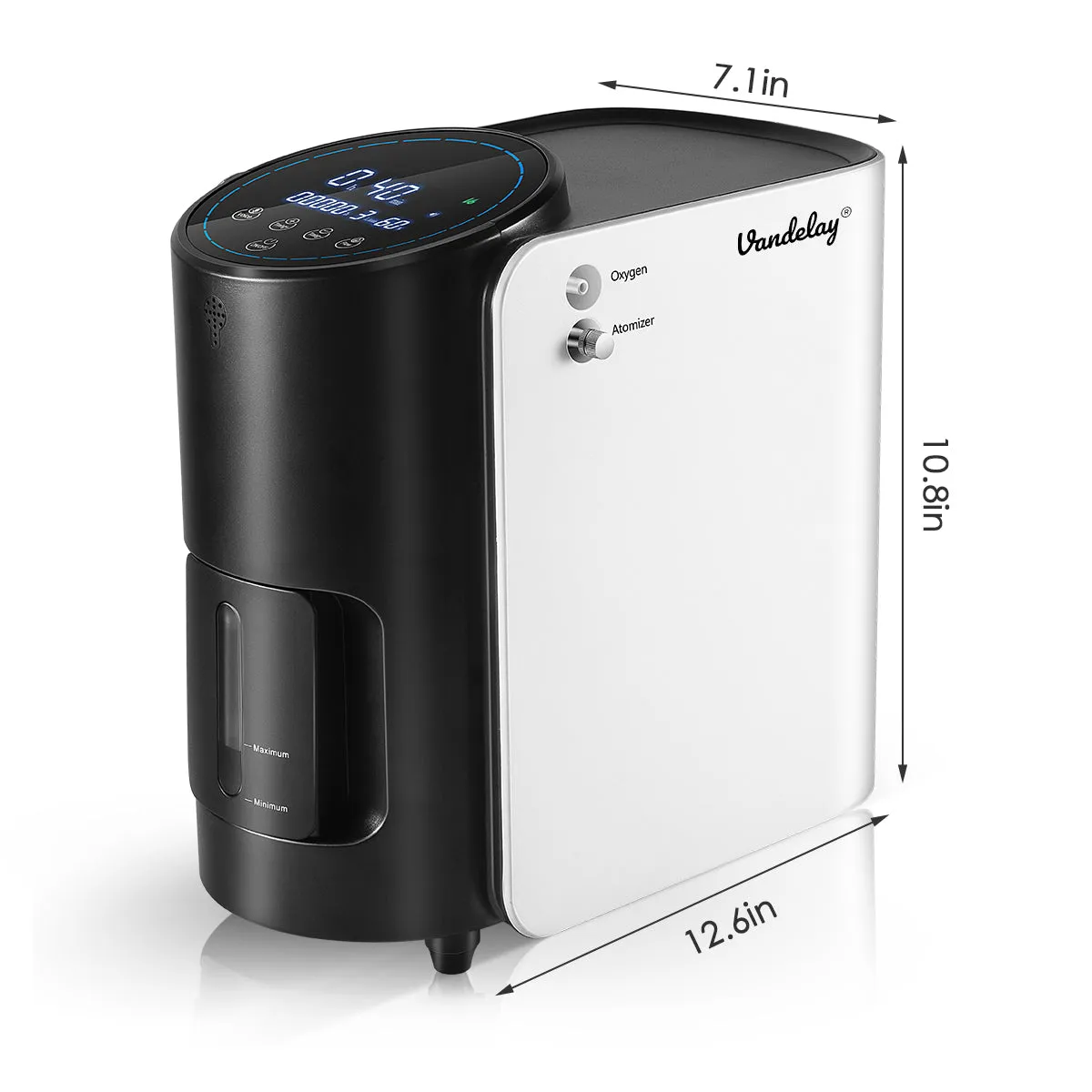 Vandelay Home-Use Oxygen Concentrator (1-7LPM)