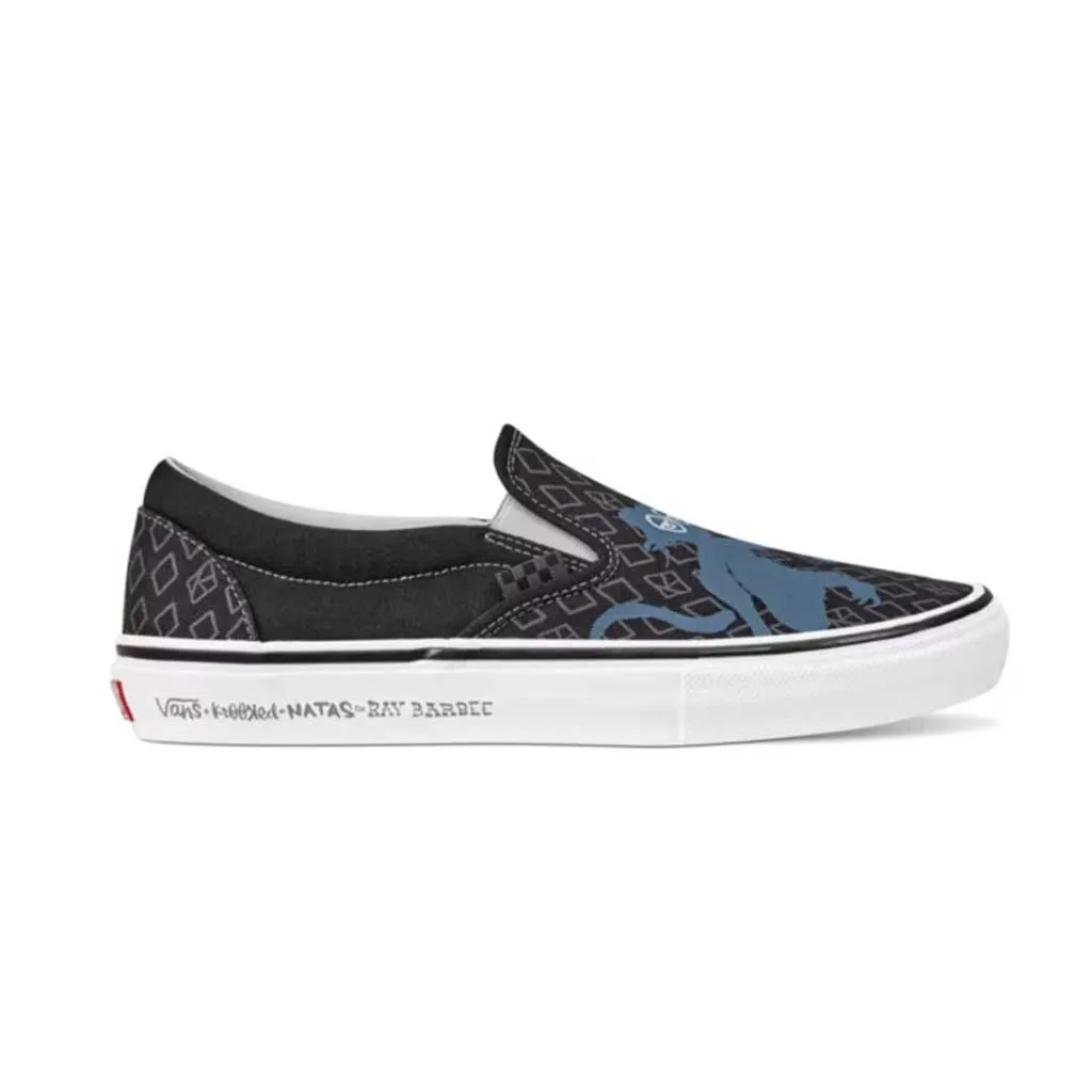 Vans x Krooked Skate Slip-on - Krooked by Natas for Ray - Black