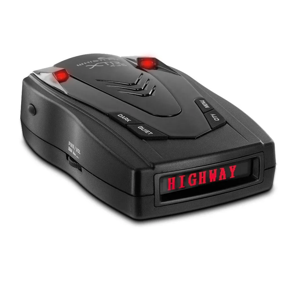 Whistler XTR-435 Laser Radar Detector 360 Degree Protection OLED Text Display